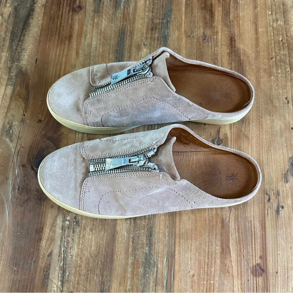 Frye Lena Zip Low Slip On Sneakers - Picture 5 of 11
